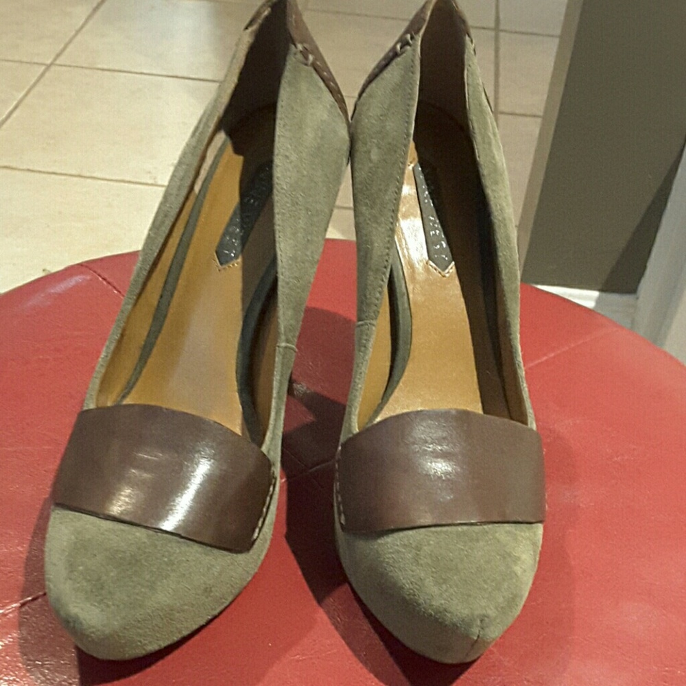 Camo Gree Heels